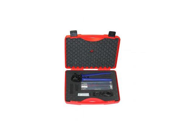 PV-WZ4-set tool set MC4 ( Rød koffert med tang om mc4 nøkler )